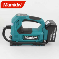 Mamidw Automatic Cordless Inflator Electric Air Pump Car Tire Handheld Air Compressor For Makita 18V Battery