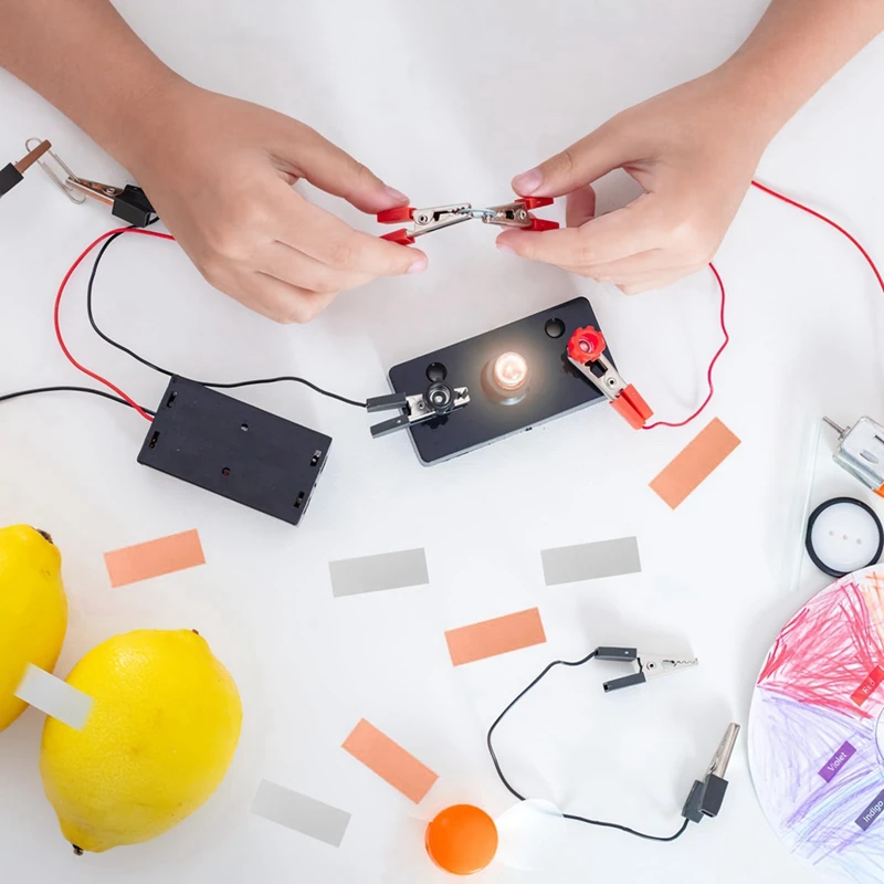 MAKE-20Pcs แผ่นขั้วบวกสังกะสีบริสุทธิ์,แผ่นขั้วบวกทองแดงความบริสุทธิ์สูง,แผ่นทองแดงสังกะสีอิเล็กโทรดสําหรับพลังผลไม้