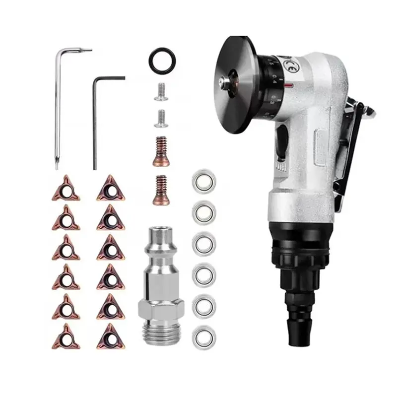 Perfect For Home For Engineering Pneumatic Chamfering Tool 45 Degree Metal Deburring Trimming Machine Arc Edge Beveler Kit