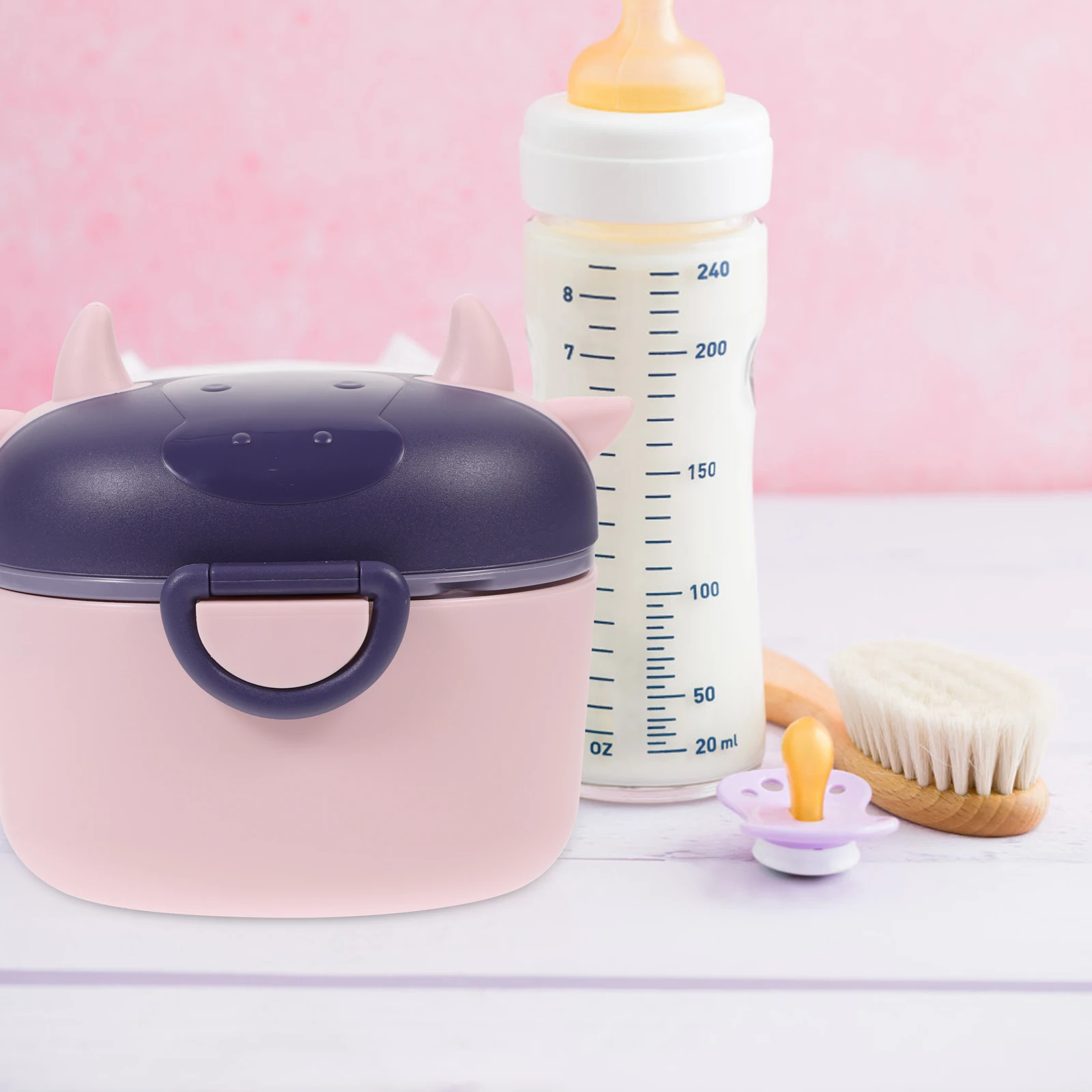 

Milk Powder Container Travel Holder Food Silica Gel Scoop Baby Formula Box Milk Powder Holder Portable Infant Snack Case