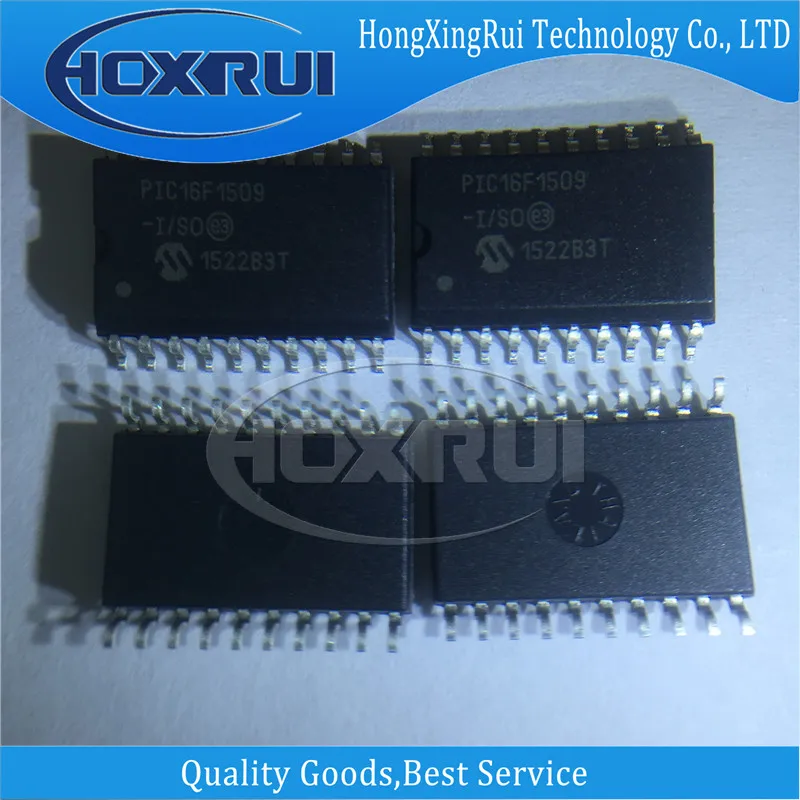 

PIC16F1509-I/SO SOP-20 PIC16F1509 MCU Microcontroller, 8-bit, Flash, AEC-Q100, 20MHz, 14KB, 512Byte,