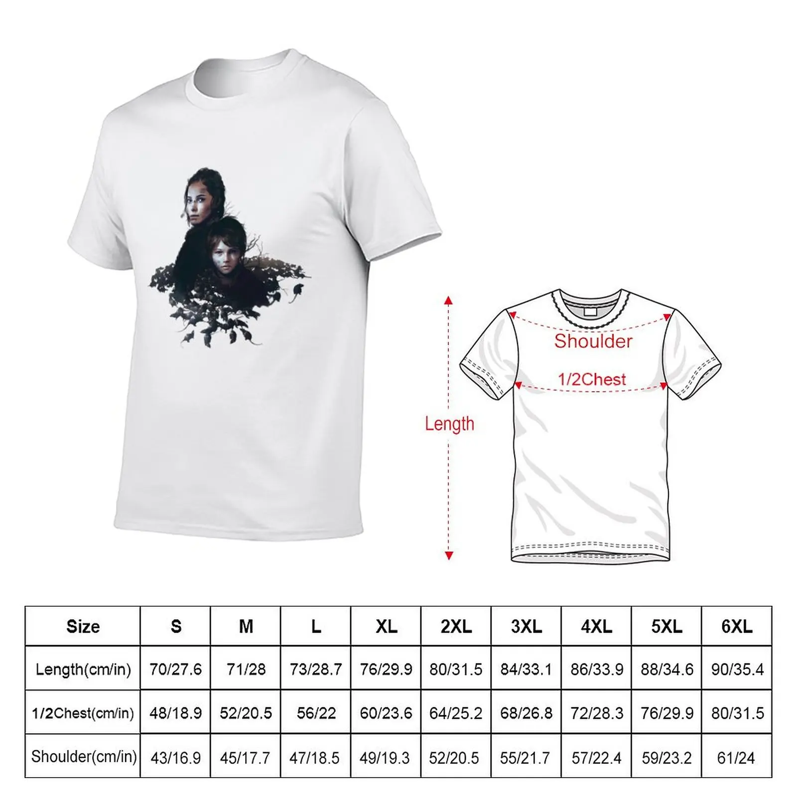 A Plague Tale T-Shirt black cotton t-shirt plain for man package t shirts for man pack cotton cotton t shirts man 100% T-shirt