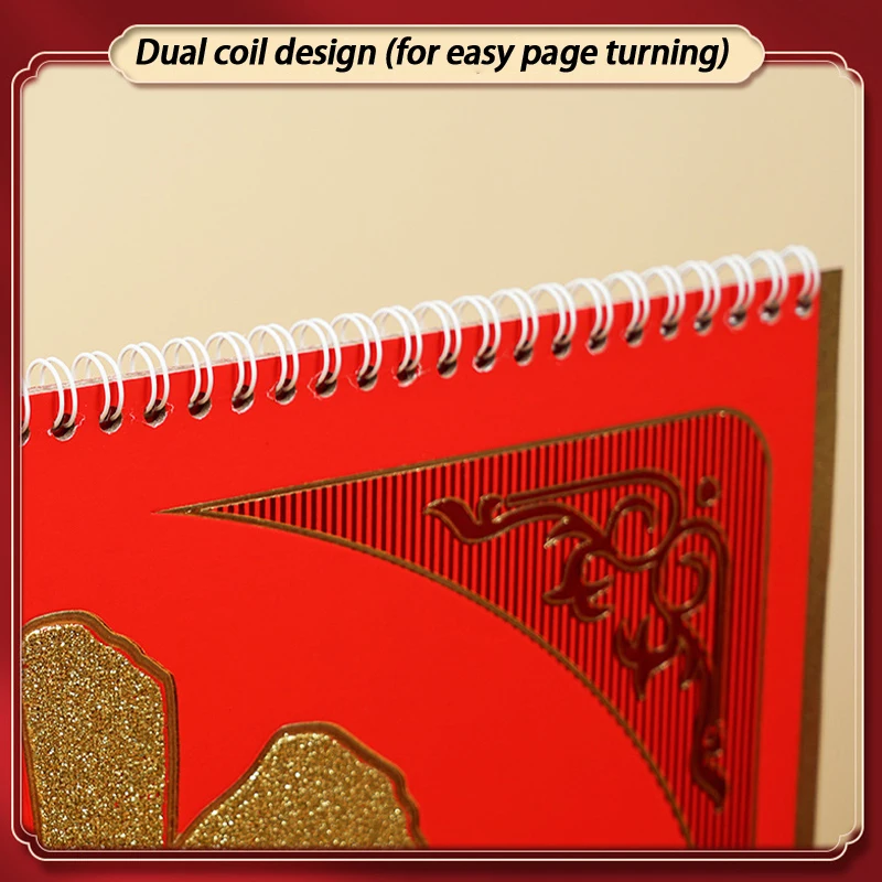 

Подвесной календарь на 2026 год: Год Лошади, китайский лунный календарь, отрывной, ежедневный, с символами удачи