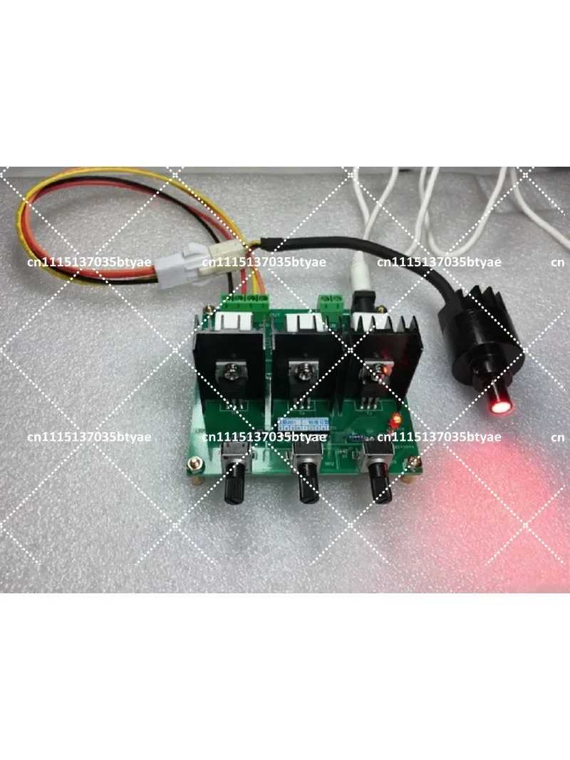 RGB Three-Color LED Point Light Source 3x1W with Controller Adjustment Board