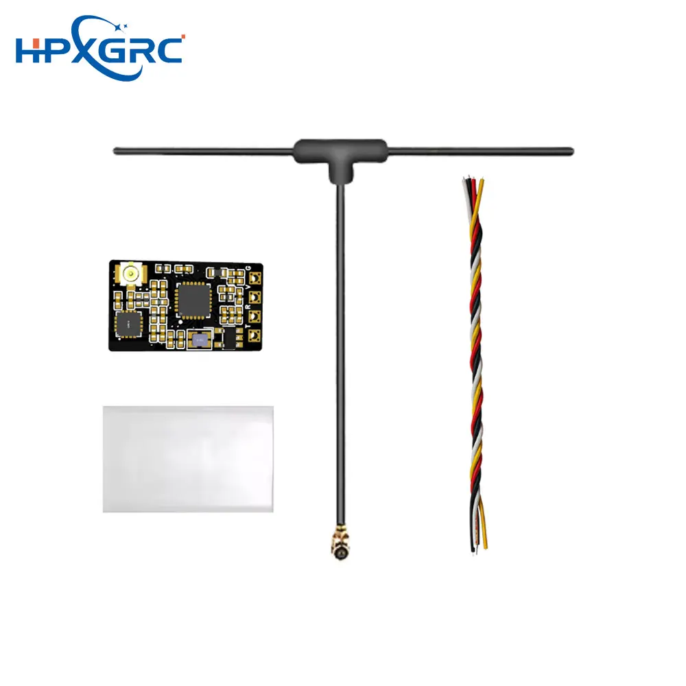 HPXGRC 2.4G ExpressLRS ELRS-ontvanger Stabiele doe-het-zelf-onderdelen voor FPV Freestyle langeafstandsdrones