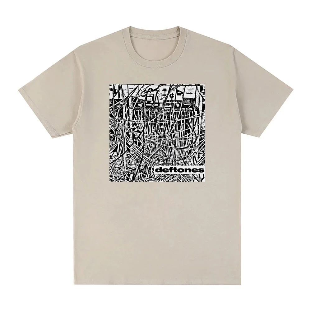 ديفتونز أسلاك تي شيرت الصيف ديفتونز نفس النمط تي شيرت Harajuku جودة عالية القطن الجرافيك الطباعة Camisetas تيز