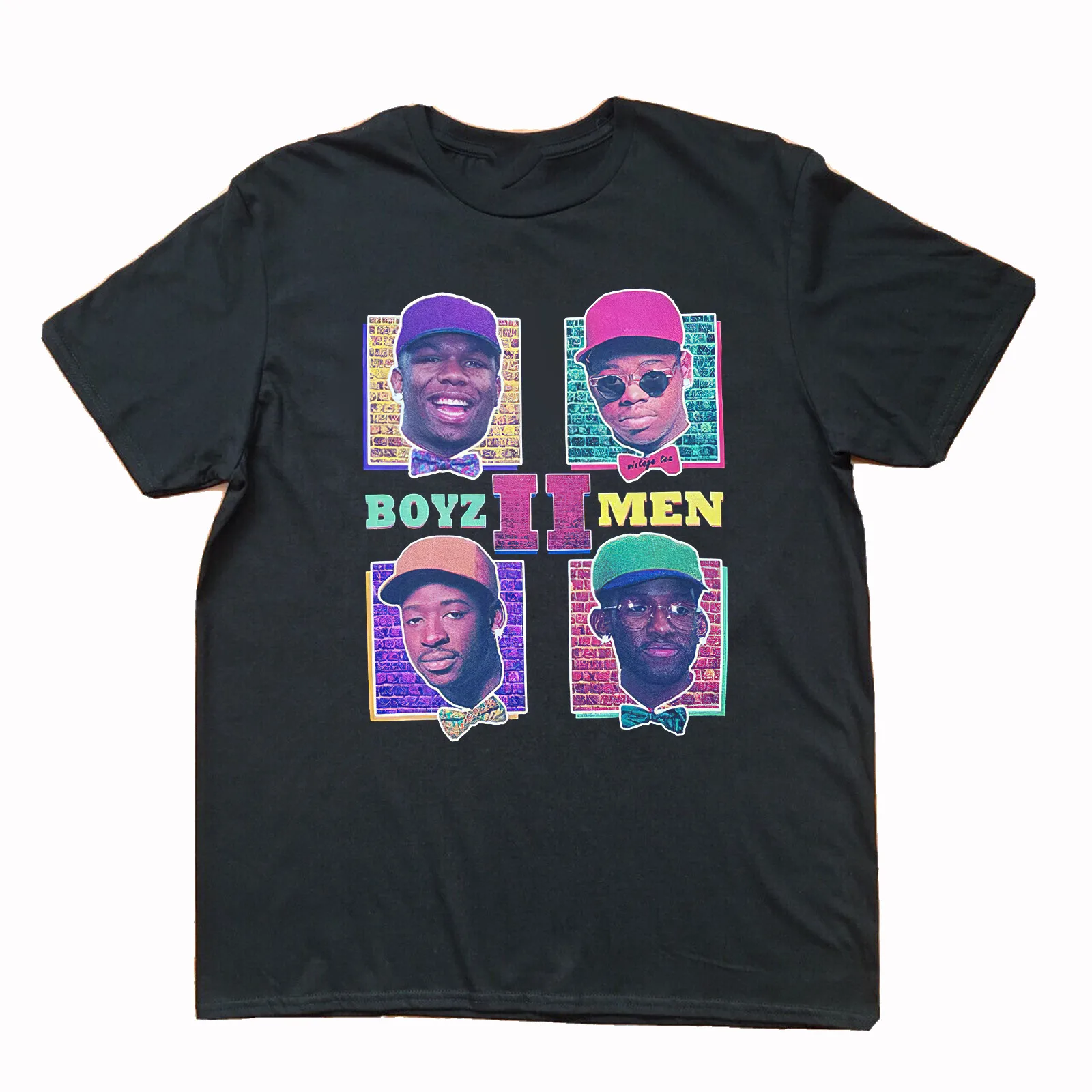 Band BOYZ II MEN Signature Shirt Black Size S-4XL MEN EG684