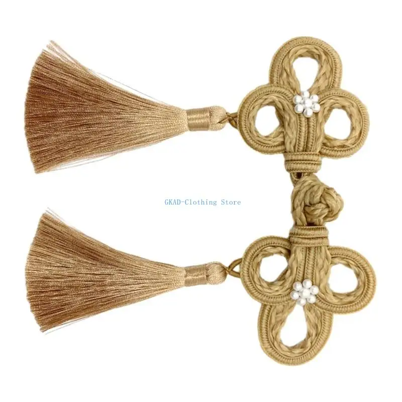 N0PE Chinese Traditional Button Sewing Decorative Button Cheongsam Embellishment