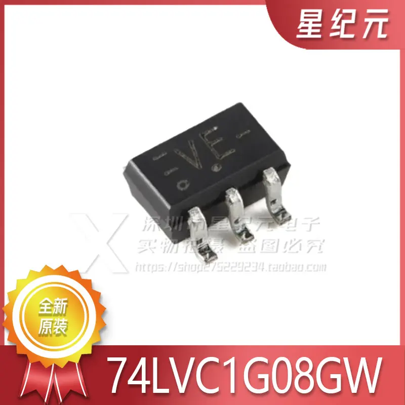 

[IN STOCK]1 Piece 74LVC1G08GW Silk Screen VE SOT353 Patch 5 Feet Logic Chip Brand New and Original
