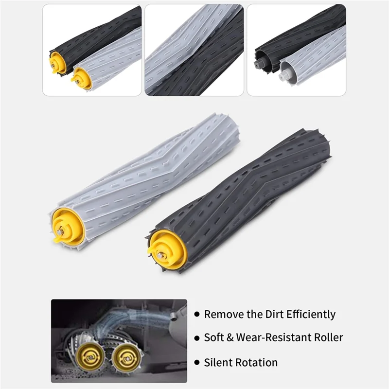 อะไหล่ทดแทนสําหรับ iRobot Roomba Series 800 900, อุปกรณ์เสริมแปรงสําหรับ 866 871 880 890 960 966 971 976