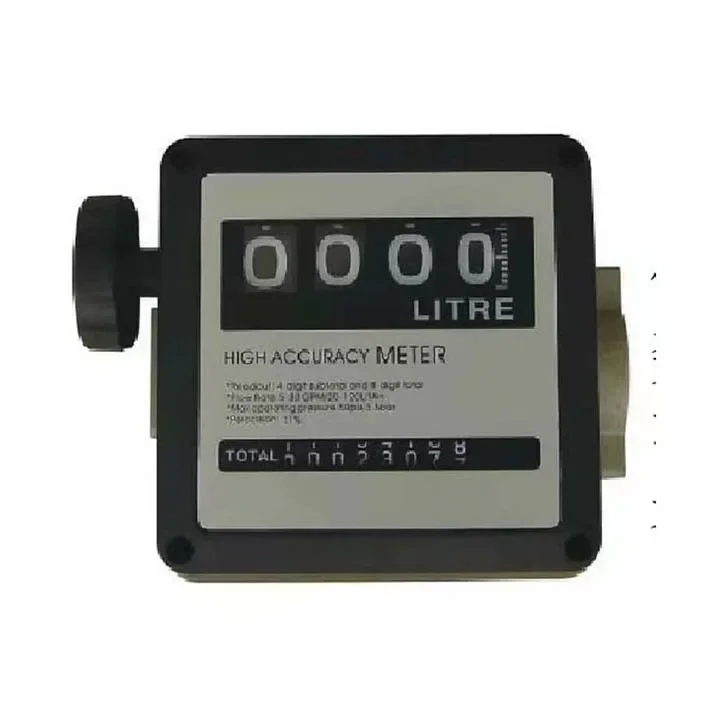 High Precision Fuel Diesel Flowmeter Mechanical Counter 4-digit Instrument Package Contains Eight