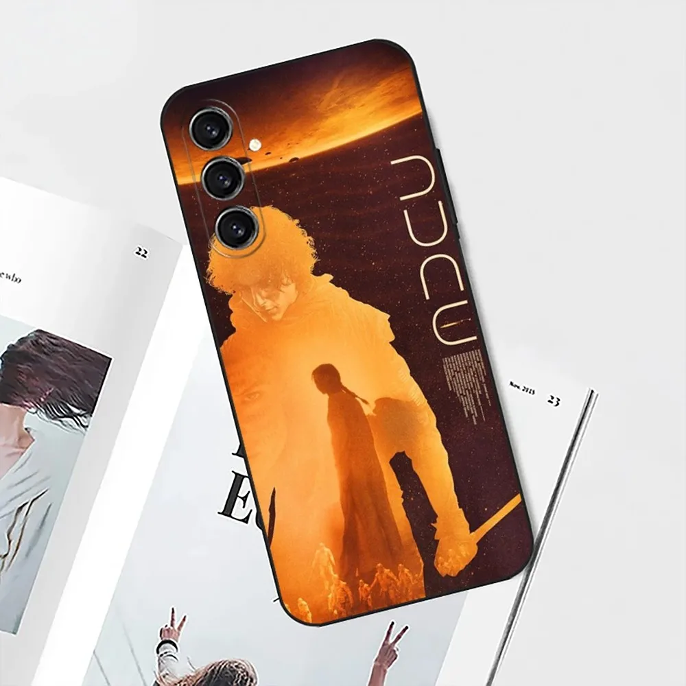 Movie D-Dune Phone Case For Samsung Galaxy A13,21s,22,31,32,52,53,71,80,91 Black Soft Cover