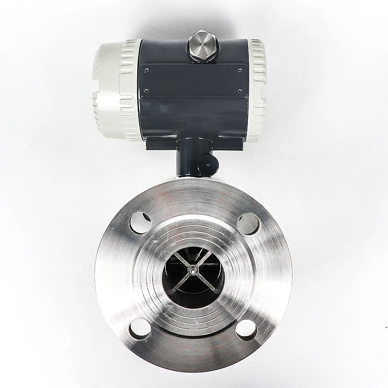 سعر المصنع عالي الدقة OEM Dn80 4-20mA RS485 مقياس الجريان التوربيني القابل للتخصيص مع اتصال شفة للسائل