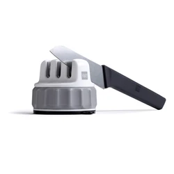 Huohou Mini Knife Sharpener One-handed Sharpening Super Suction Kitchen Grindstone Tool Sharpening Stone Professional Whetstone