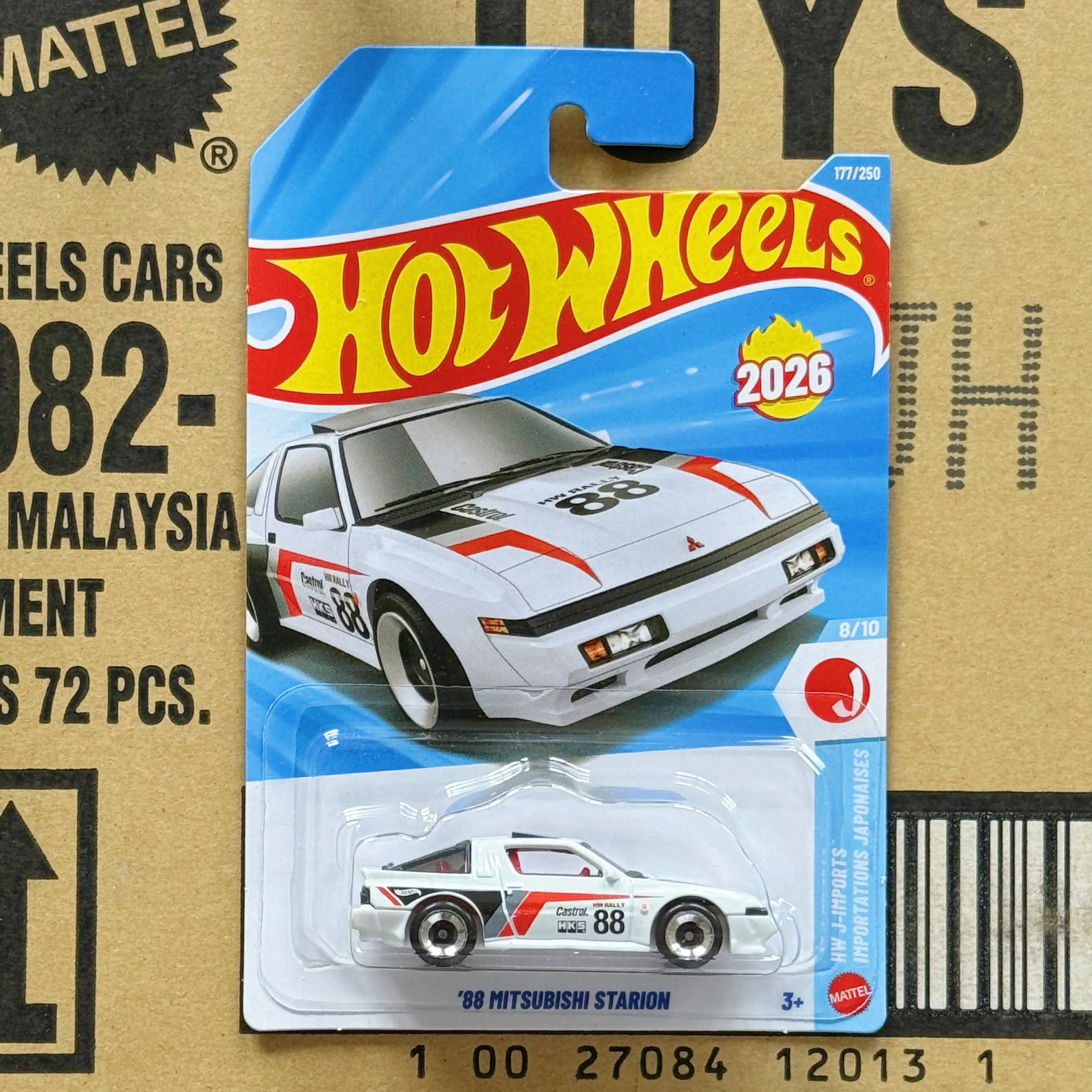 Hot Wheels Cars Toys for Collectors 177 2026J Matcrbox88 MITSUBISHI STARION Mitsubishi Stallone Holiday Gifts