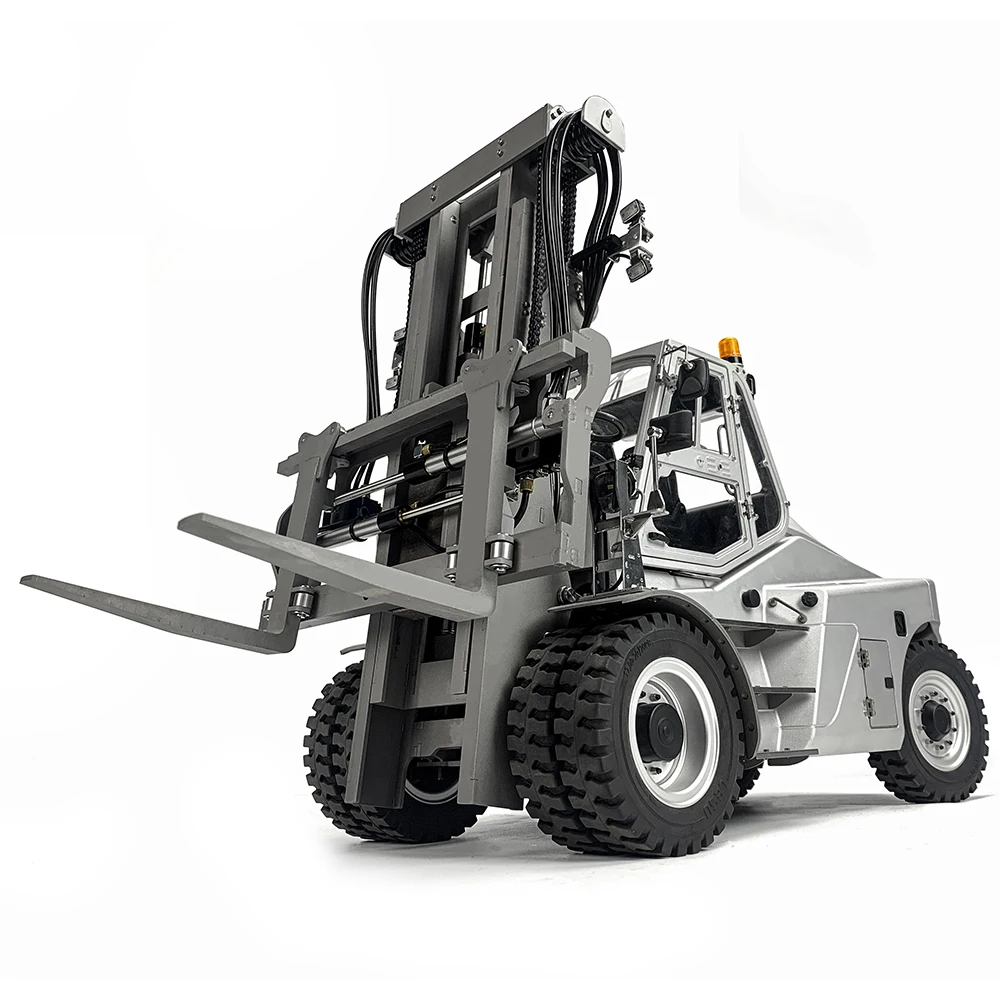 LESU 1/14 Heavy RC Metal Hydraulic Forklift Car for Aoue-LD160 Radio Control Transfer Vehicle Kits Toys Gifts Model TH21886