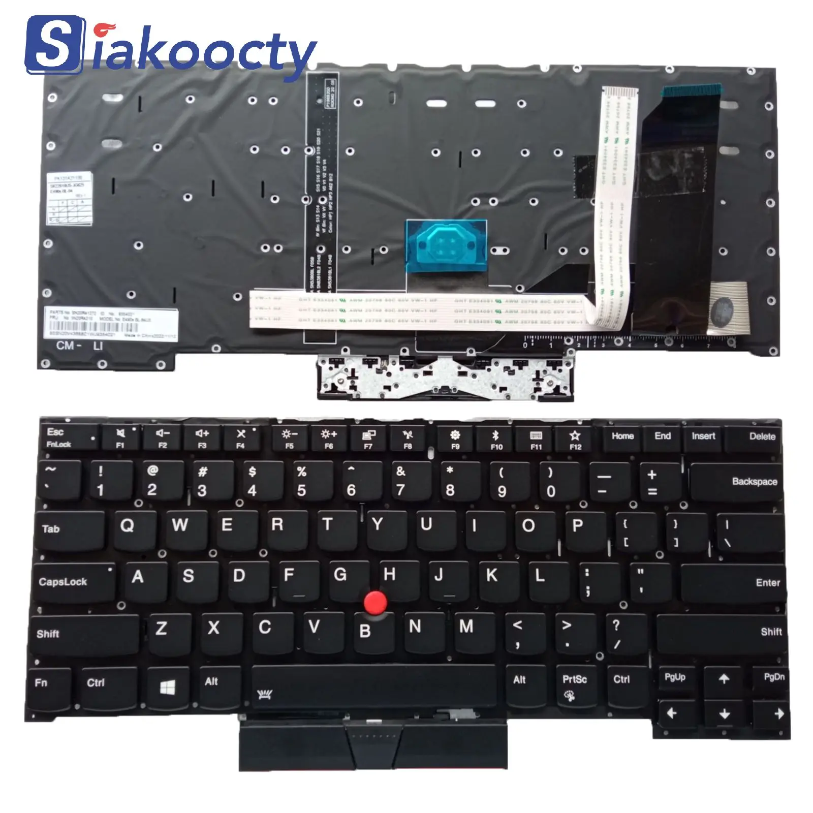 

US New For lenovo IBM Thinkpad S3-490 TP00108A 20QC E490S Series Laptop keyboard backlit