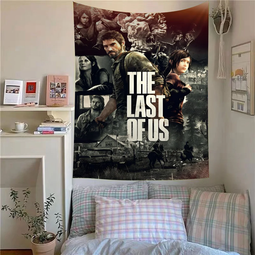 Game The Last Of Us Chart Tapestry For Living Room Home Dorm Decor Art Home Decor