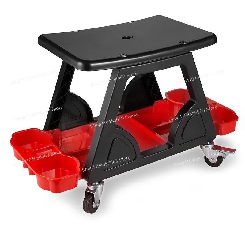 Mobile Auto Detailing Work Stool – Multi-Functional Bench for Car Washing/Tinting/Polishing & Garage Maintenance