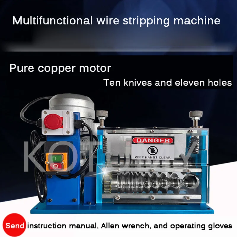 Portable Electric Wire Stripping Machine  Cable Stripper Cable Stripper For Copper Recycling 1.5~38mm