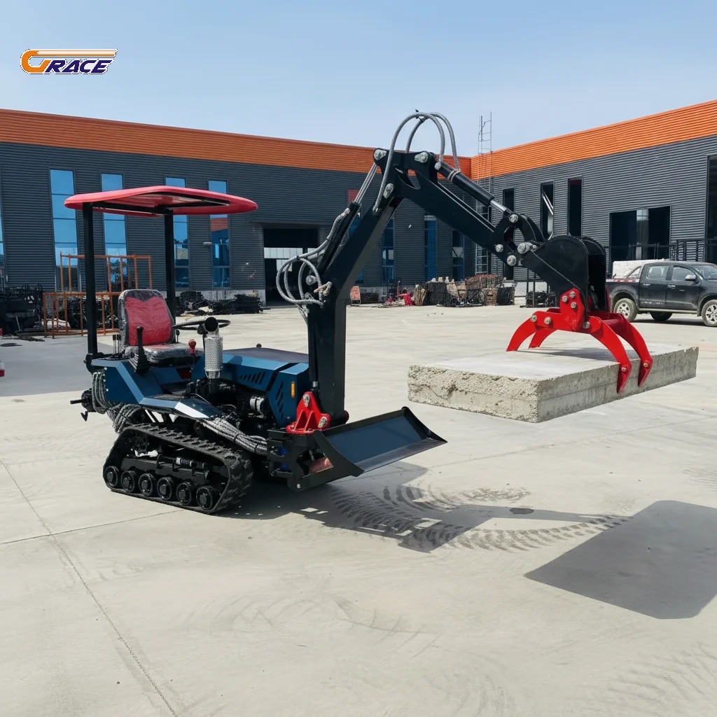 

Multifunctional 25HP Farm Tractor Mini Crawler EURO 5 EPA Fit Crusher/Tiller Fast Delivery Factory Wholesale