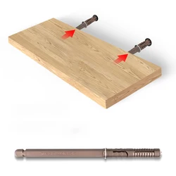 10PCS New Floating Shelf Brackets Concealed Plank Support Wall Shelf Invisible Nails Support Partition Bracket Concealed