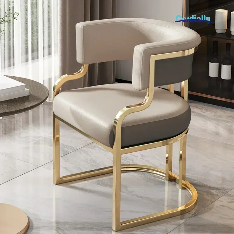 Throne Nordic Dining Chairs Party Modern Luxury Hotel Dining Chairs Ergonomic Desk Clear Events Accent Stoel Balcony Furniture