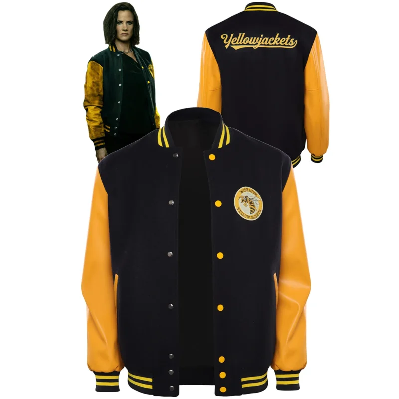 Vanessa Cosplay Baseball Jacket Women Costume TV Yellowjackets 2 Roleplay Fantasia Casual Halloween Party Cloth Female Disguise