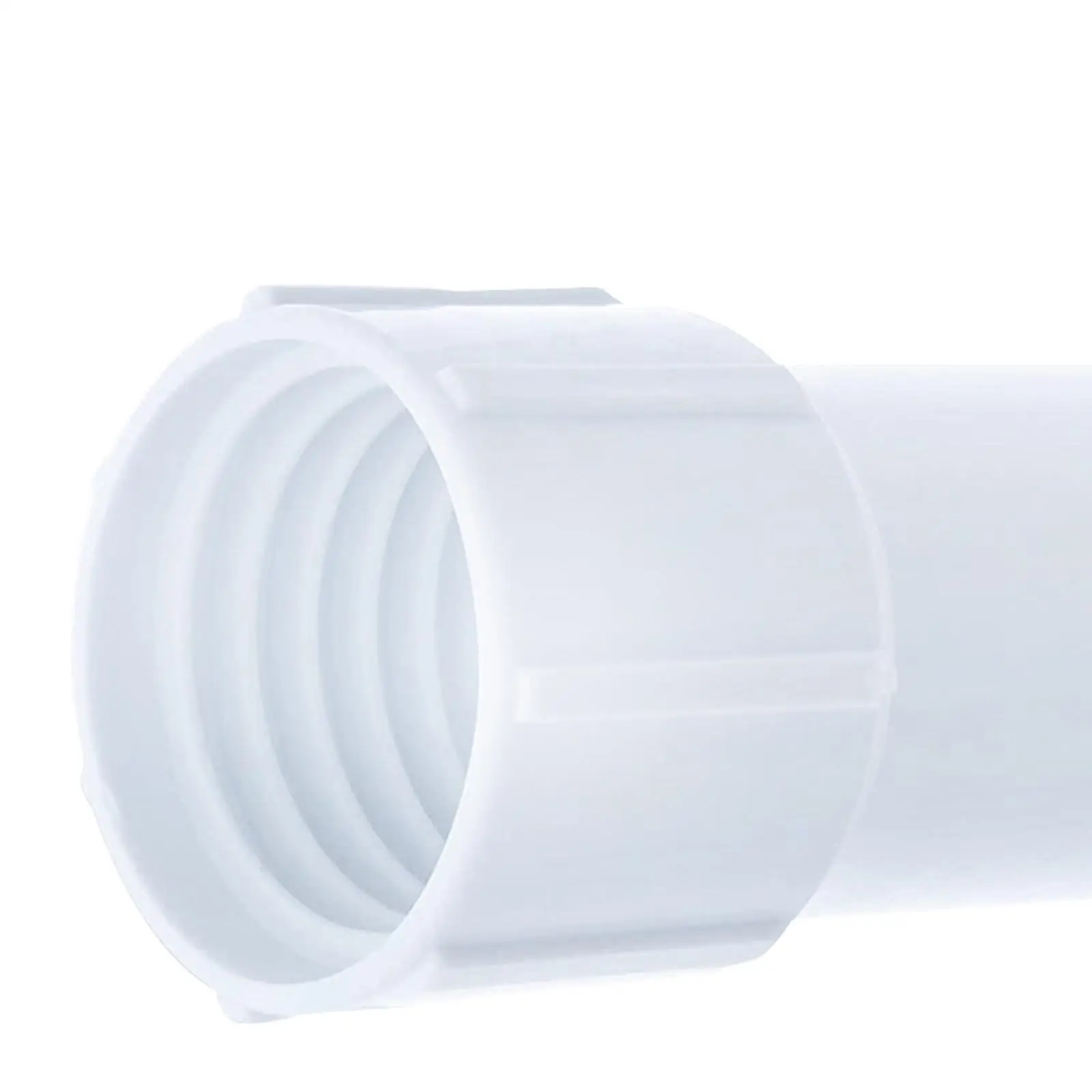 1 1/2 Inch Pool Hose Cuff Adapter Threaded Repair Piece for Spiral Wound Vacuum Cleaner Hose Skimmer Inlet Use
