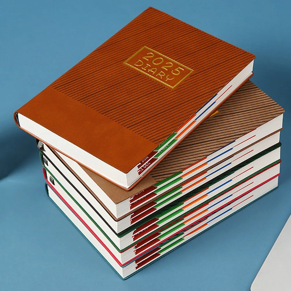 Time Management 2025 Schedule Planner Notepad Self Discipline To Do List Daily Plan Notebook Weekly Agenda Diary