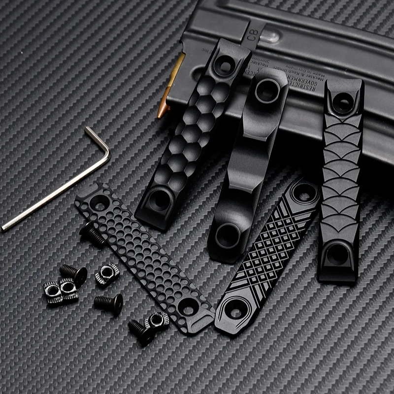 WADSN placa protectora táctica M-LOK para riel de mano CNC - imagen 4