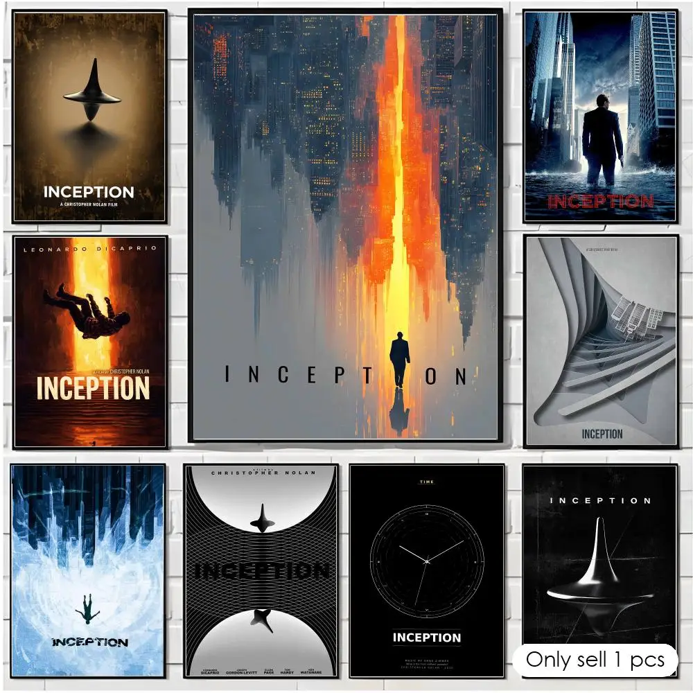 Classic Movie I-Inception Poster Trendy Aesthetic Wall Art high-end Bedroom Home Cafe library Decor