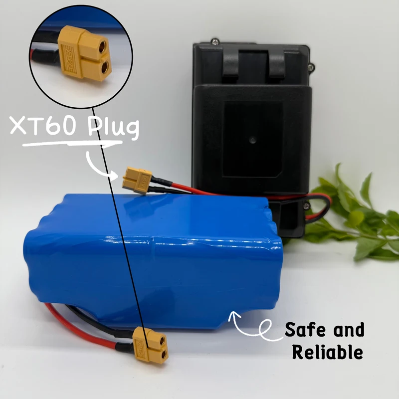 Bateria de lítio de tampa alta 36V 4400mAh 10s2p |   Fit Scooter Elétrico HoverBoard Monociclo |   Ciclo longo |   Proteção integrada