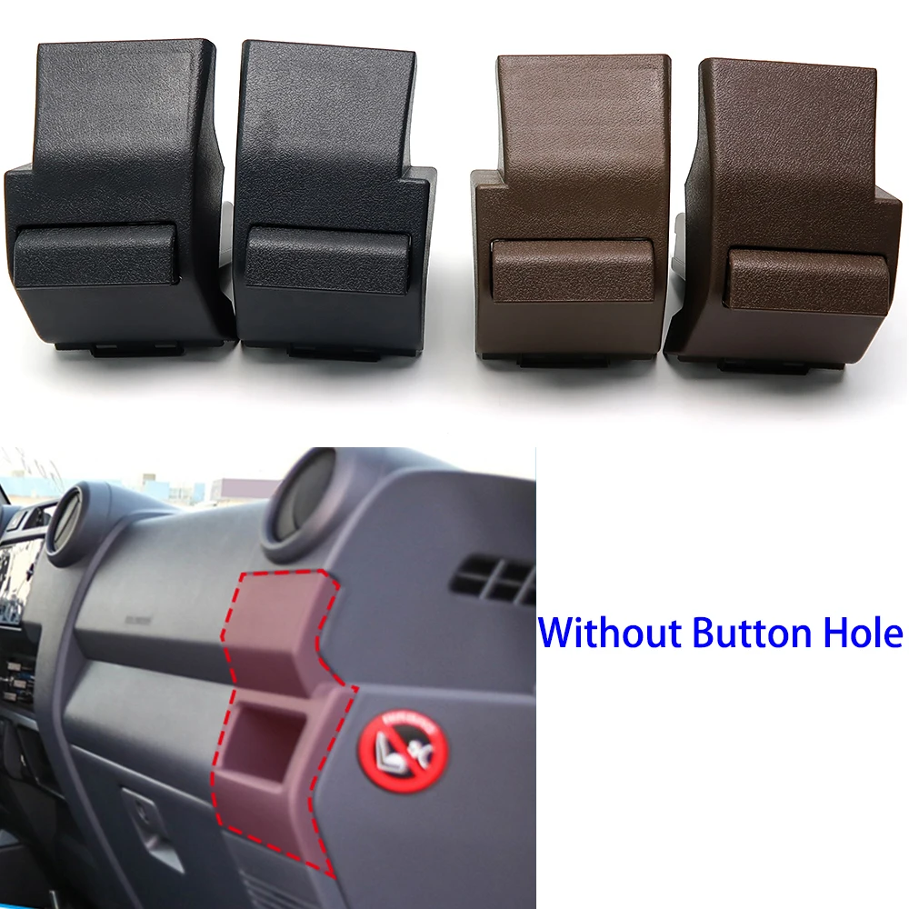 

2pcs Replace Car Driver Passenger Seat Water Cup Holder Armrest Box Organizer For Toyota Land Cruiser LC70 LC75 LC76 LC78 LC79