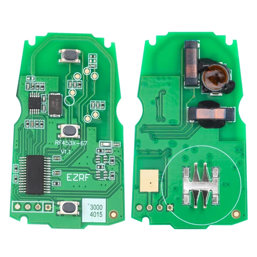 Xnrkey kr55wk49147 chave remota inteligente 315mhz 868mhz pcf7953 para bmw cas3 3 5 séries x5 2006-2011 keyless go