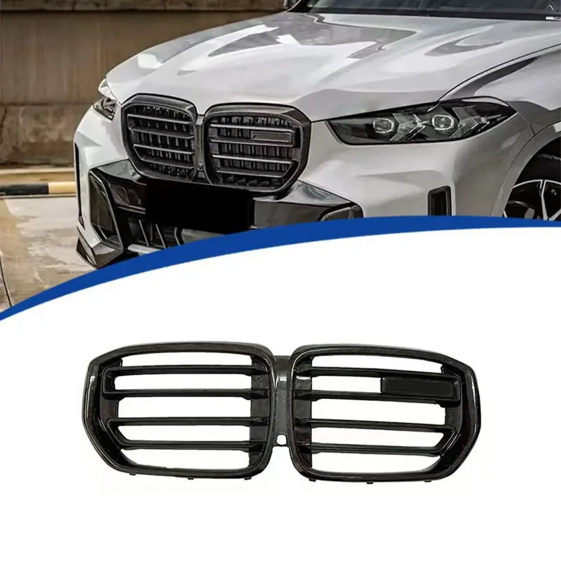 

For 2023-2024 BMW X5 G05 Horizontal Bar M Style Racing Grille Body Kit ABS Material Replacement