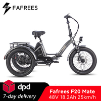 Fafrees F20 Mate Folding Electric Tricycle 500W 48V 18.2Ah Electric Trike Outdoor 20\