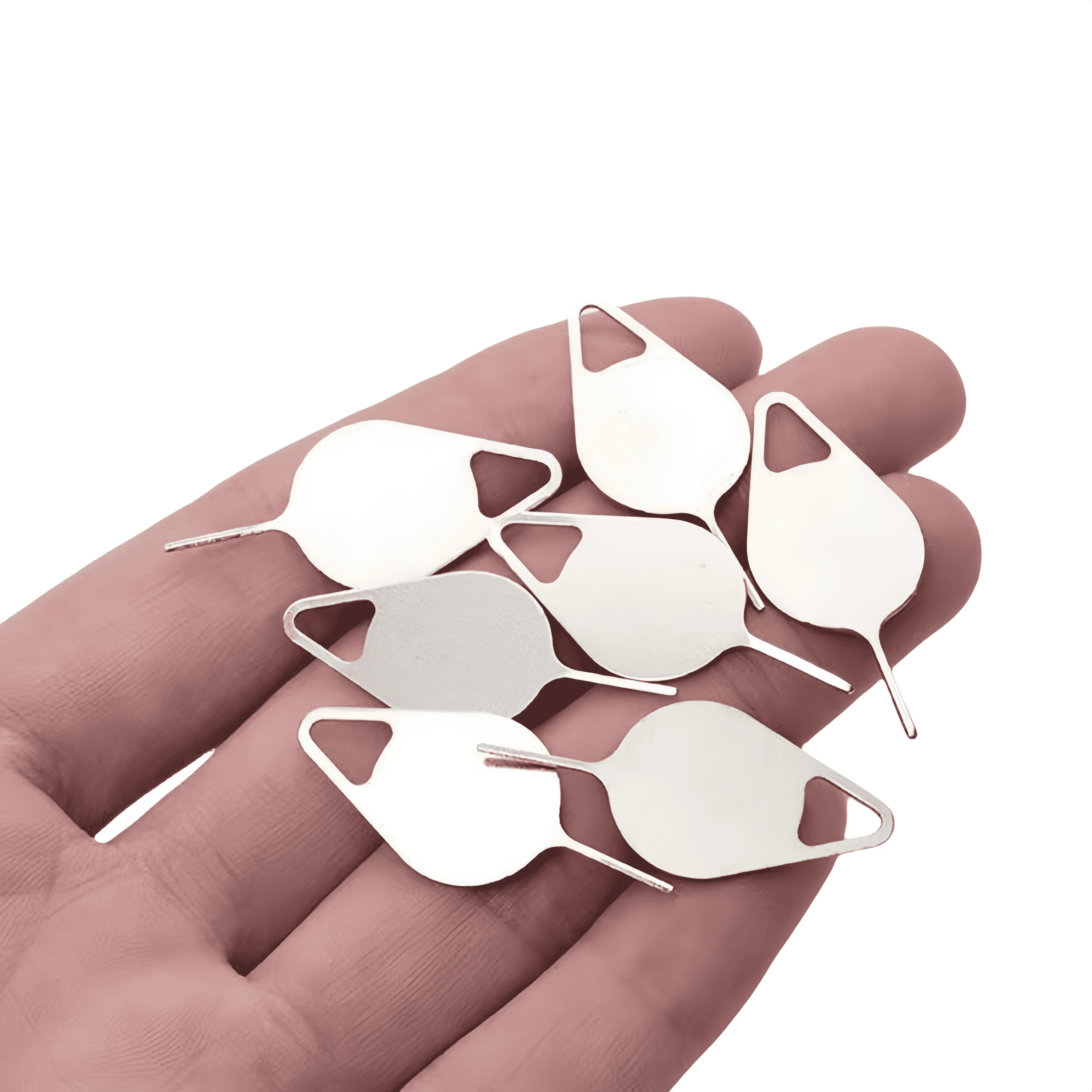 شعار مخصص سيم بطاقة دبوس مفتاح إبرة فتاحة الفضة النيكل مطلي بطاقة Sim القاذف دبوس سيمز بطاقة للهاتف