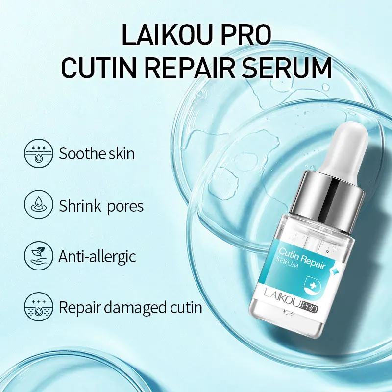 سيروم LAIKOU Pro Cutin Repair لتهدئة البشرة، وتقليص المسام، ومضاد للحساسية