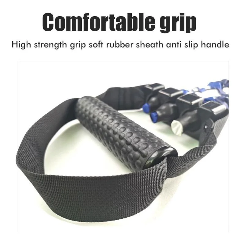 Chest Training Expander Elastic Pull-Rope Strength Trainer Multifunction Fitness Home Gym Workouts Equipment Resistance Band