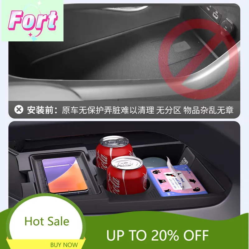 New For Geely Okavango‌  central control lower storage box upgrade new storage, pressure-resistant, waterproof, dust-proof