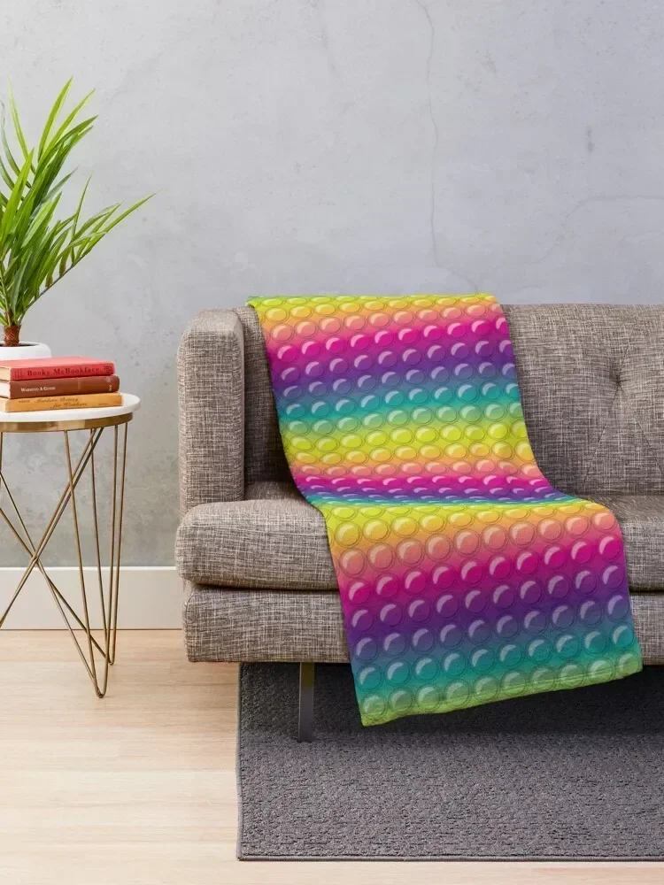 POPit Throw Blanket Sofas blankets ands warm for winter Travel Blankets