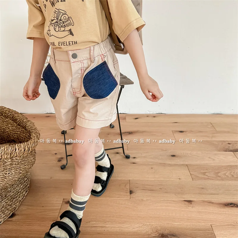 

Fashion Children Shorts 2024 Summer New Versatile Baby Boys Casual Pants Toddler Girls Cotton Loose Shorts Kids Cute Clothes