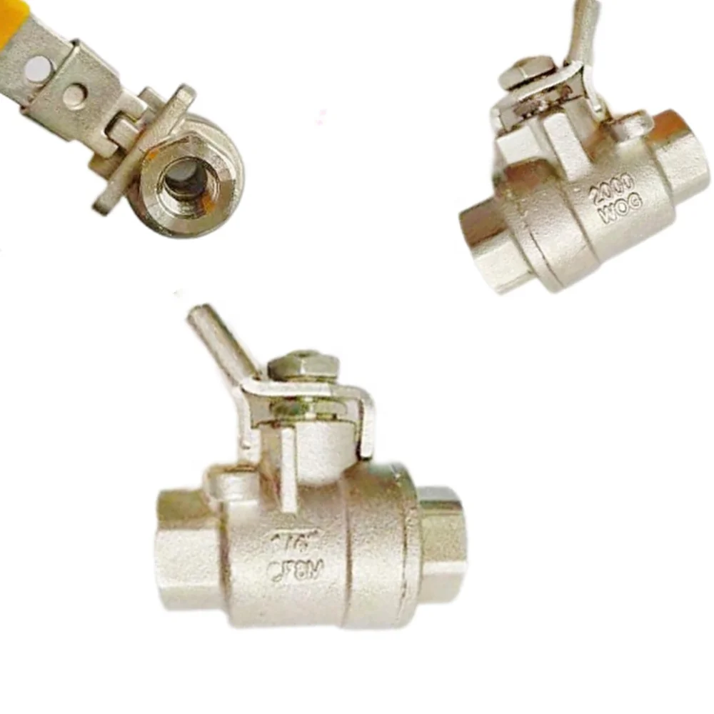 Stainless Steel Full Port 2000 WOG Ball Valve