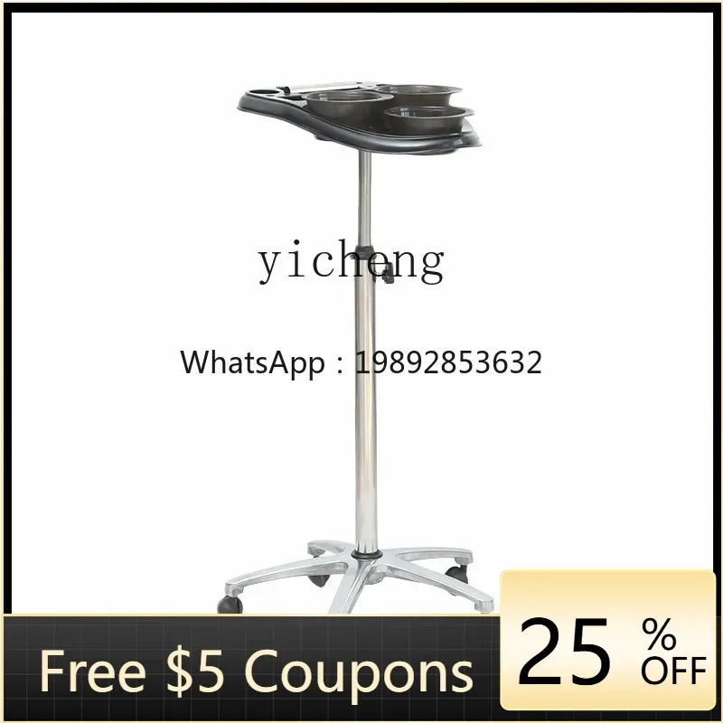 

Hair Salon Salon Tool Tray with Roller Removable Hairdressing Hair Cutting Styling Tool Box