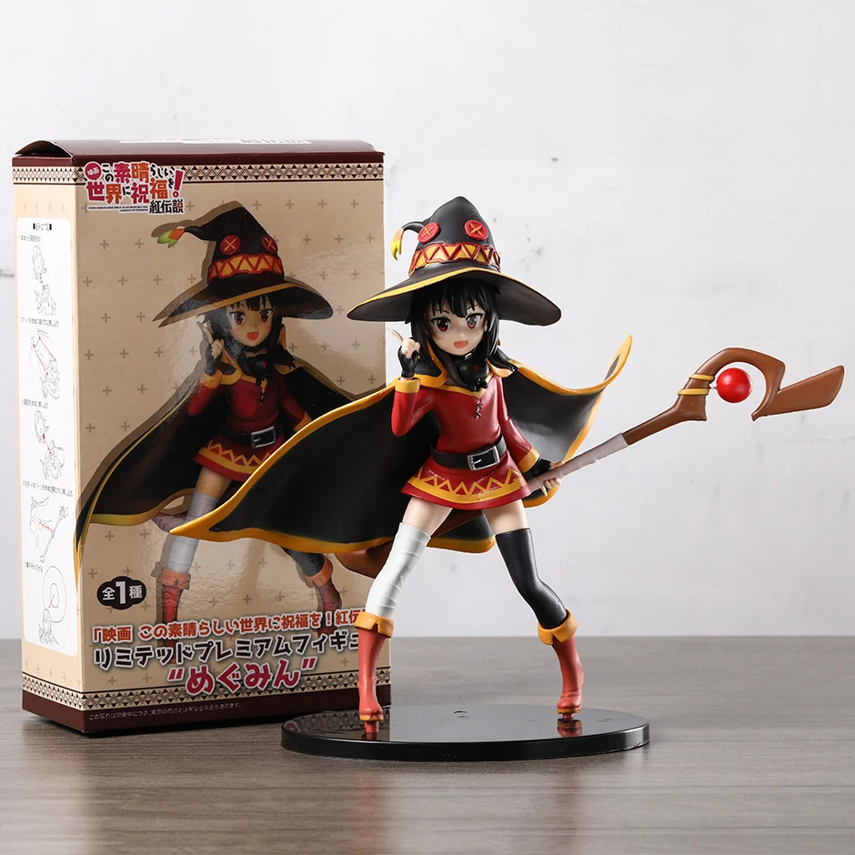 Legend of Crimson Megumin Figure PVC Model Toys Anime Figurine