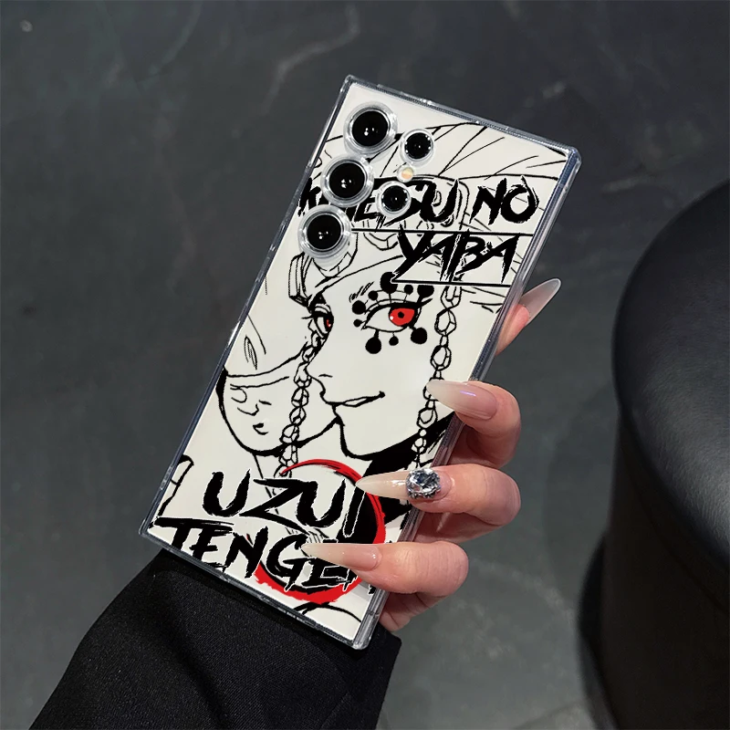 

Demon Slayer Kimetsu no Yaiba For Samsung A55 A54 A53 A52 A51 A35 A33 A31 A25 A24 A23 A15 A14 A12 A05 A06 Transparent Phone Case