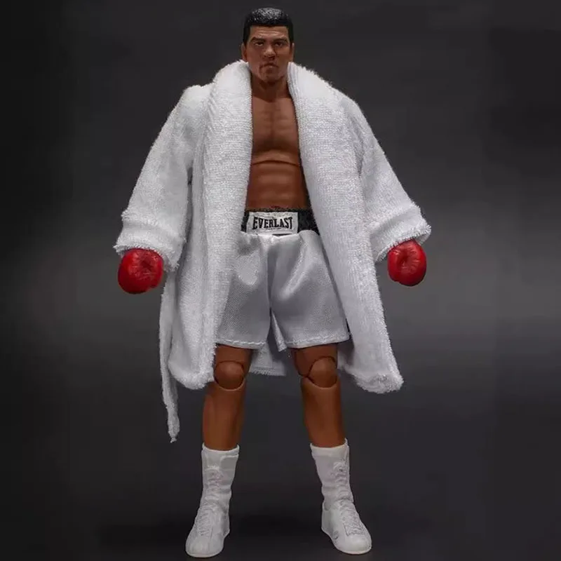 Boxer Champion Ali Action Figure Desktop Ornaments Doll 18cm PVC Cassius Marcellus Clay Jr Figures Collection Movable Model Toys