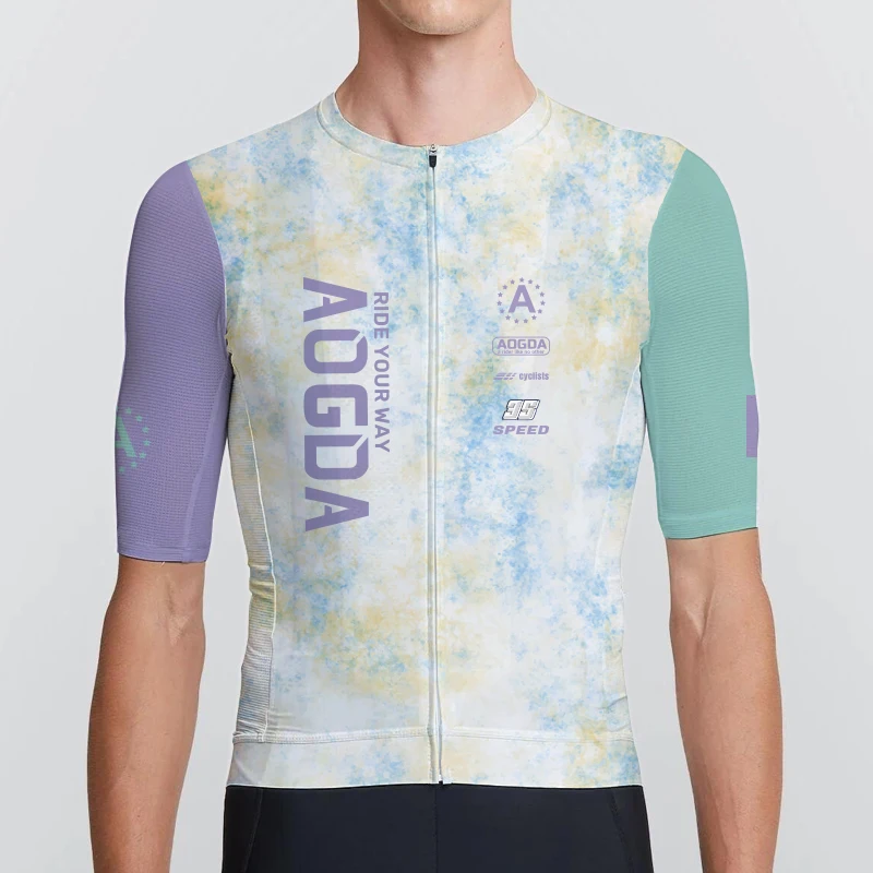 

AOGDA Pro Team Aero Cycling Jersey High Quality Lightweight MTB Road Bike Jersey Breathable Bicycle Clothing Cycling Shirts