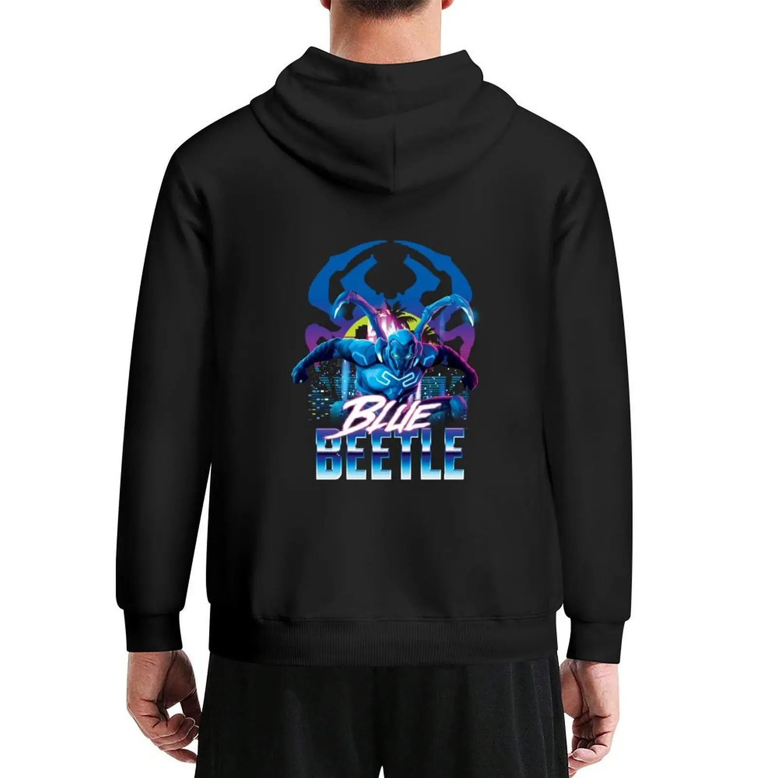 

Blue Beetle Hoodie anime clothes mens designer clothes men's clothing korean clothes men's oversize hoodie